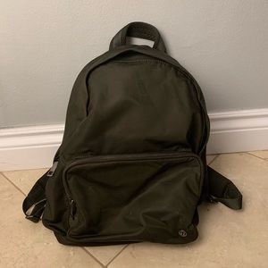 Olive Green Lululemon Backback